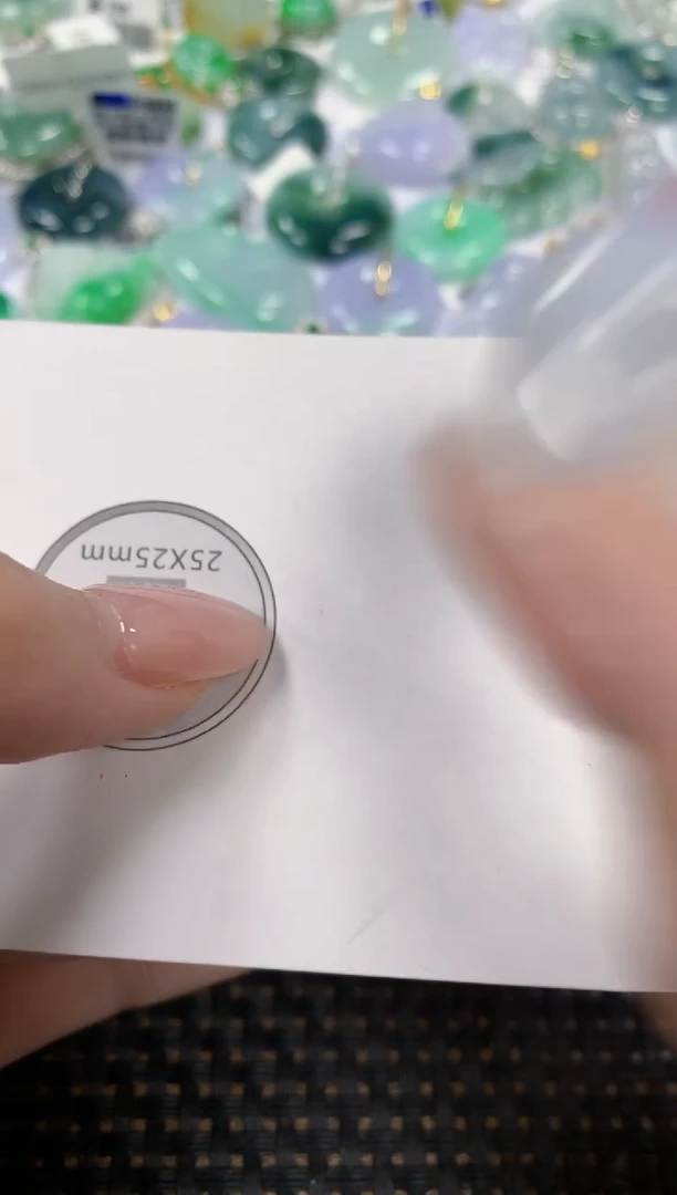 颈饰未镶嵌翡翠天然翡翠A货  百元以上9米证书费自理