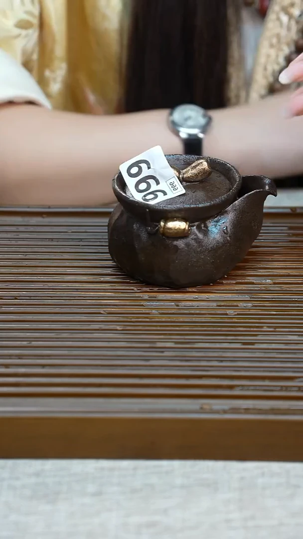 纯手工粗陶茶具每一只不一样