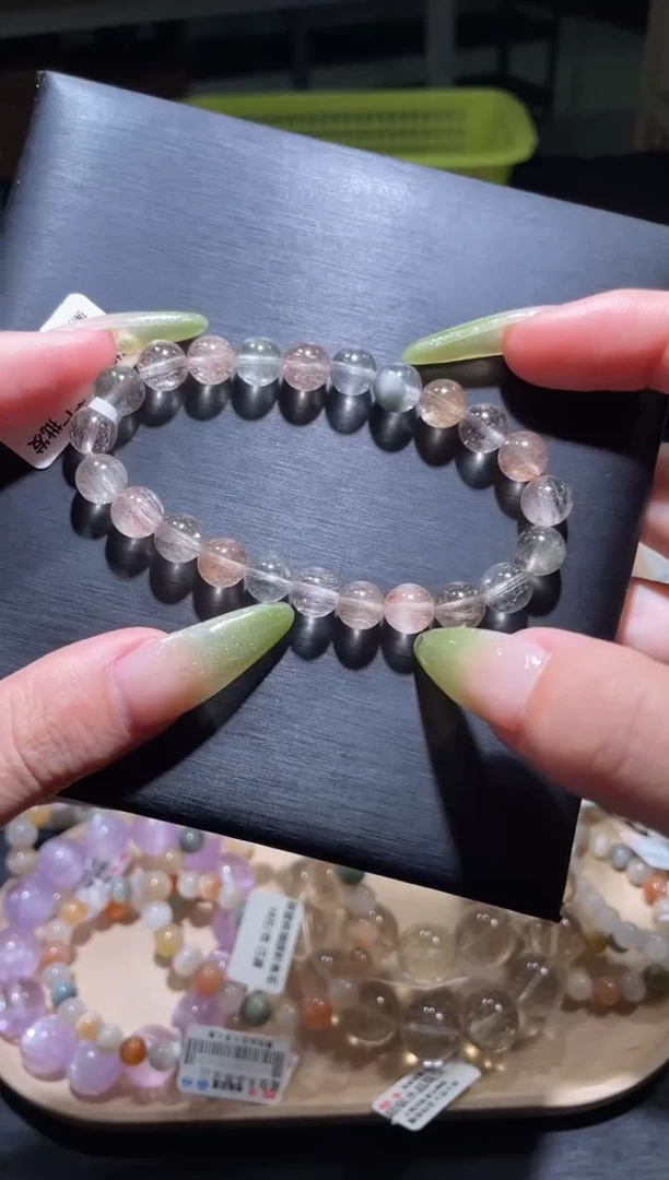 【闪购商品】水晶手链未镶嵌16号多性样发-R 8+