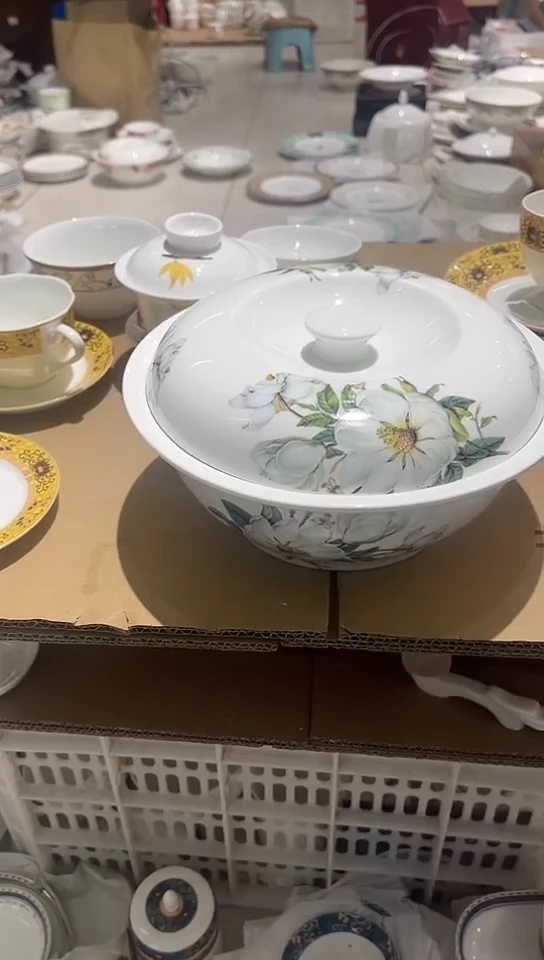 瓷品锅1个隆达骨瓷