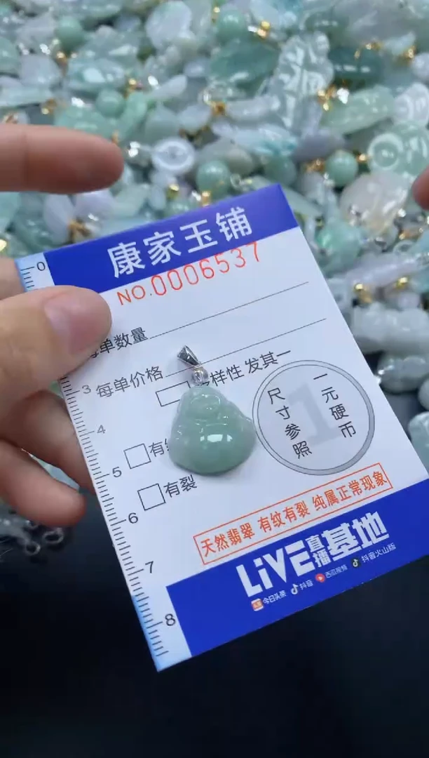 颈饰未镶嵌翡翠6537