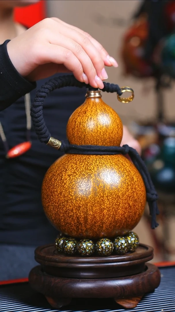 【闪购商品】JK050迎元宵臻选大漆酒葫芦