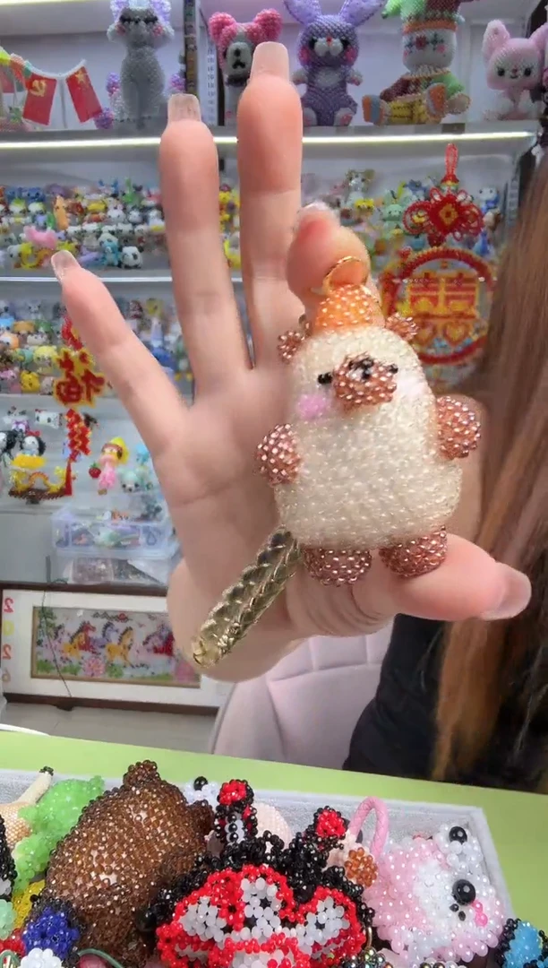 玻璃1745卡4水晶新款卡皮巴拉材料包1套