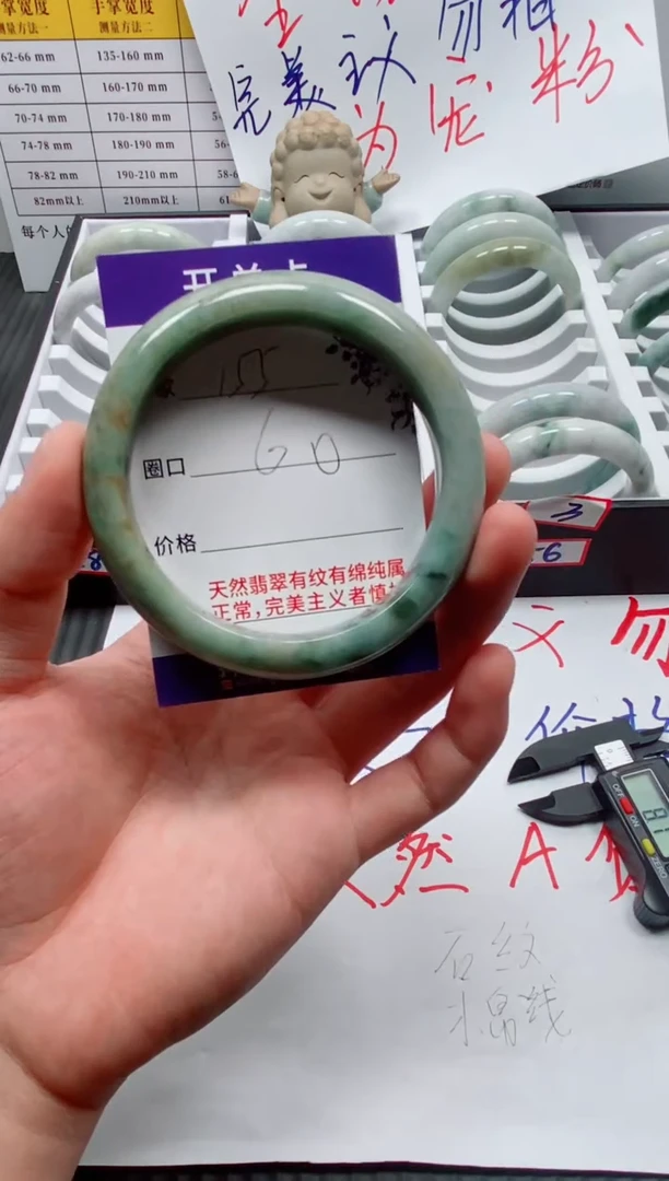未镶嵌手镯翡翠155