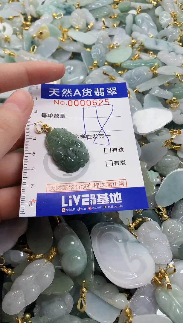 颈饰未镶嵌翡翠天然a货翡翠