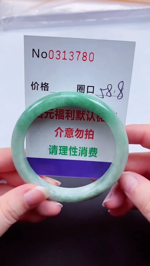 翡翠手镯未镶嵌 0313780