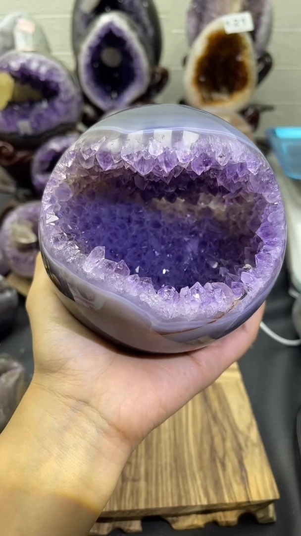 未镶嵌大型摆件（非配饰）紫晶175号摆件