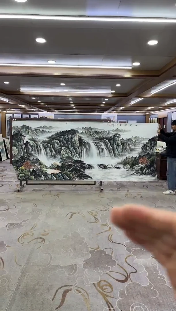 绘画Y-邵明义-大丈二-山水画