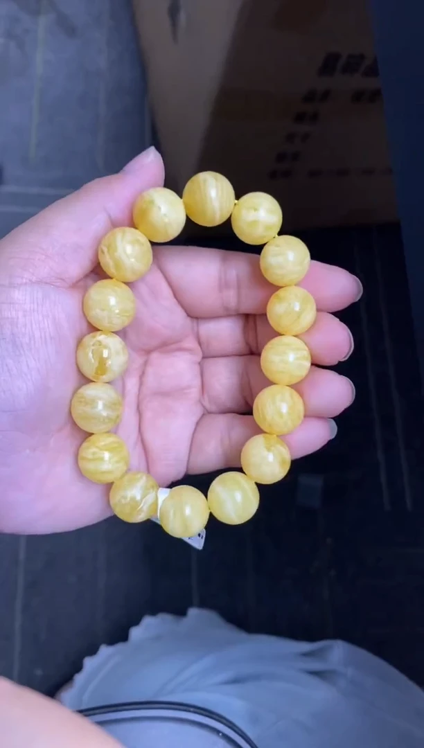 裸石琥珀未镶嵌大小姐珠宝严选53