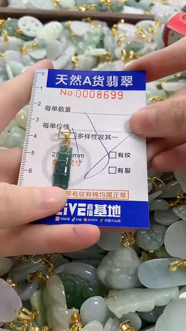 颈饰未镶嵌翡翠纯天然a货翡翠