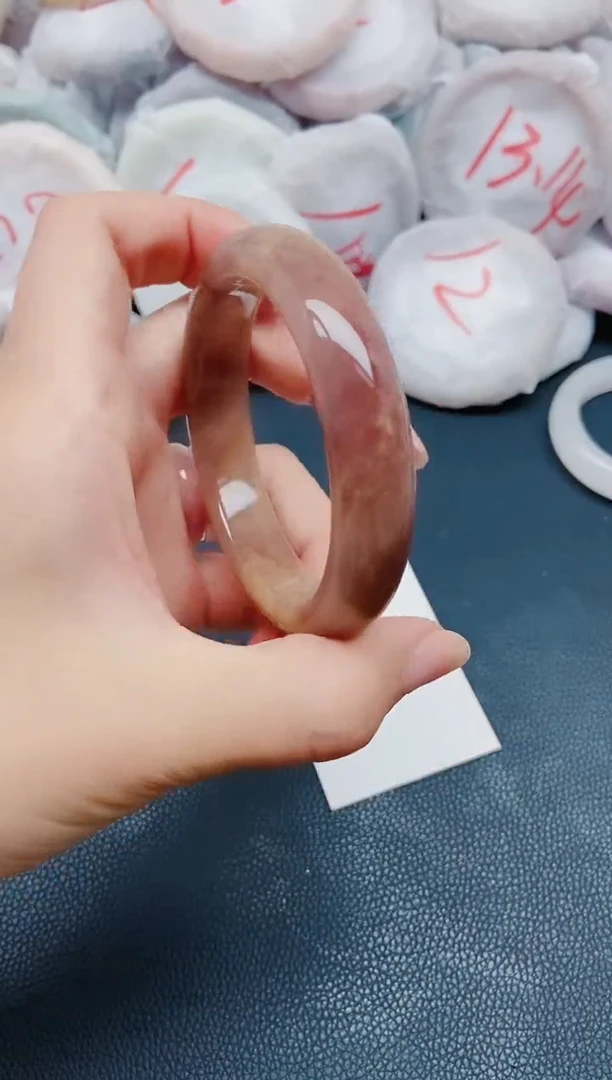 石英质玉手镯未镶嵌N67-55-56