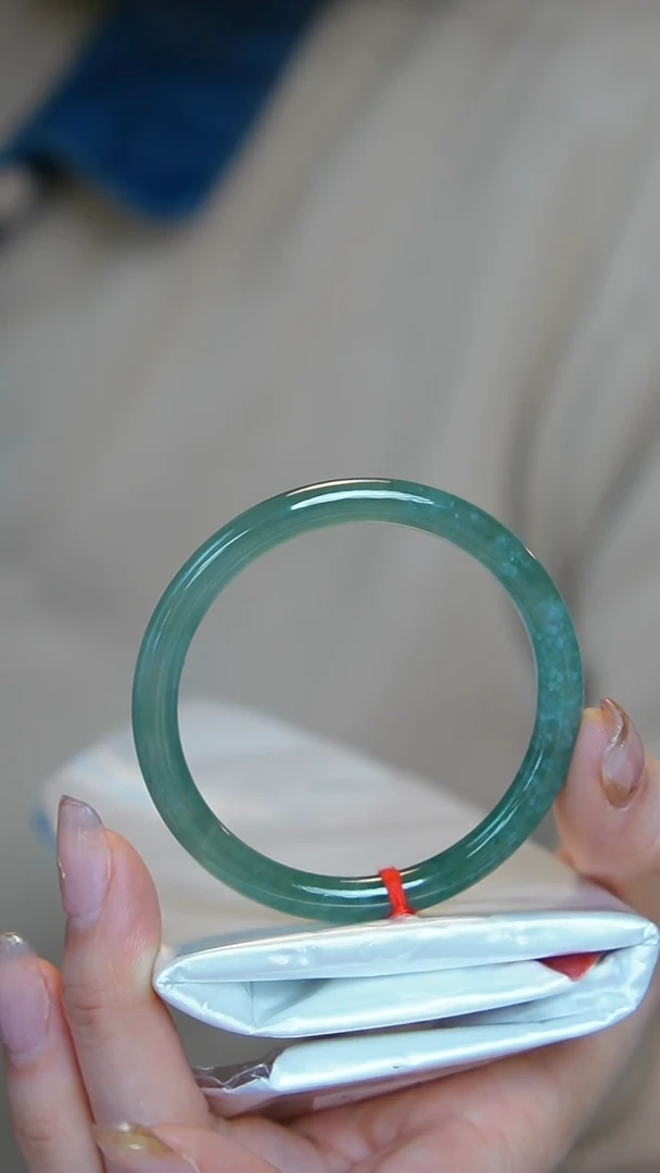 【闪购商品】翡翠手镯未镶嵌38号-54.8#圆条/姿/3