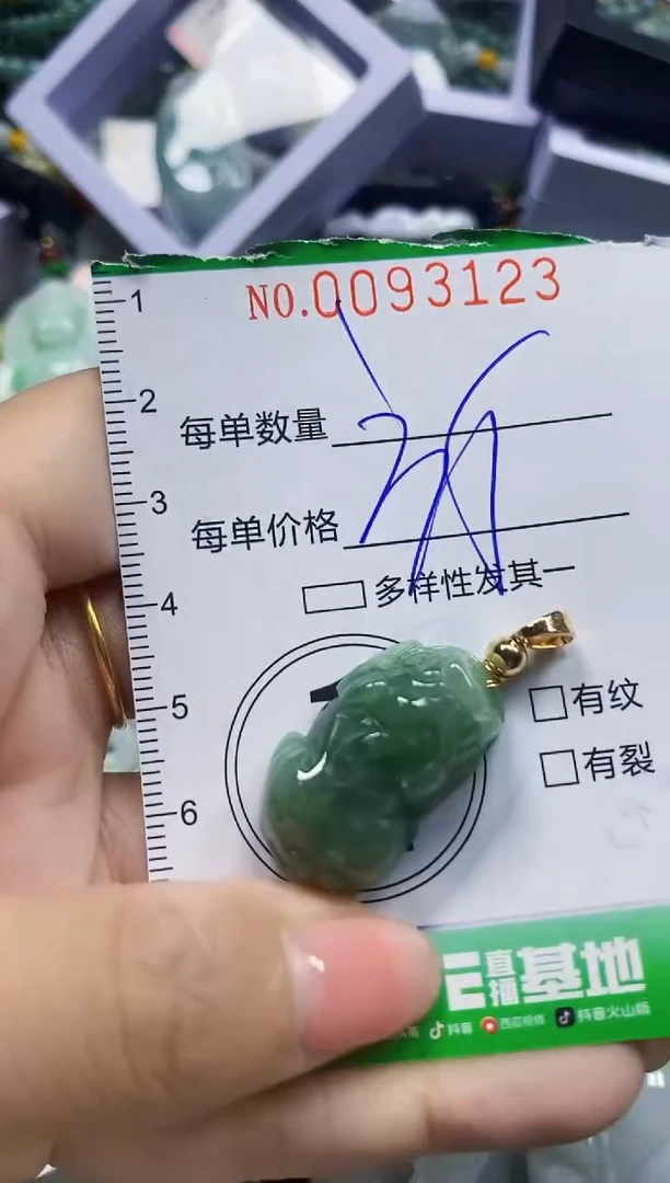 颈饰未镶嵌翡翠翡翠闪购Y0093123