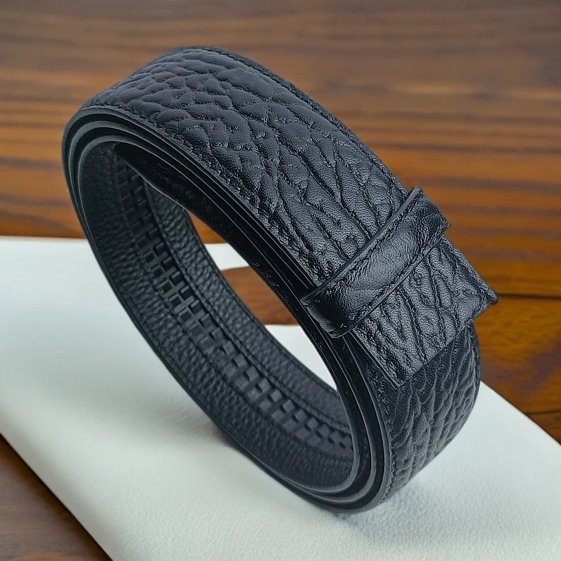自动扣腰带百搭裤腰带头层真皮男单官方100%真牛皮皮带男款真皮