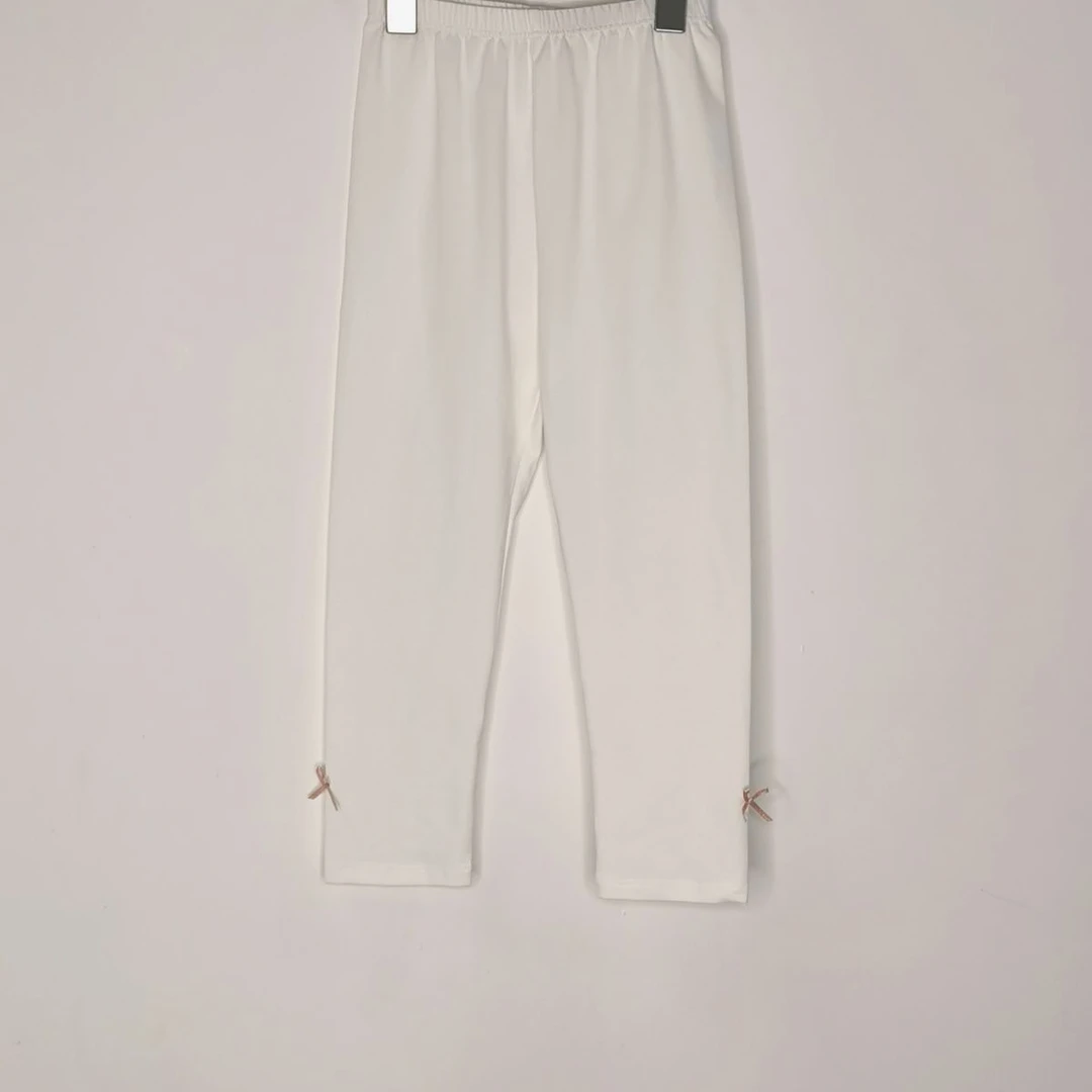 新款全纯打底裤长裤女童舒适裤子舒适休闲裤