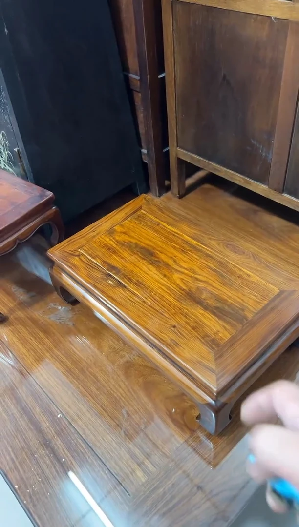 木印花梨木底座1