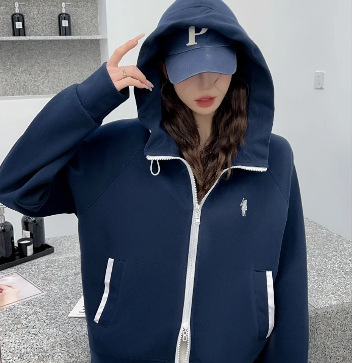 拉尔伦保罗专柜同款XH-2025春款连帽净版百搭外套休闲韩版JX-2516