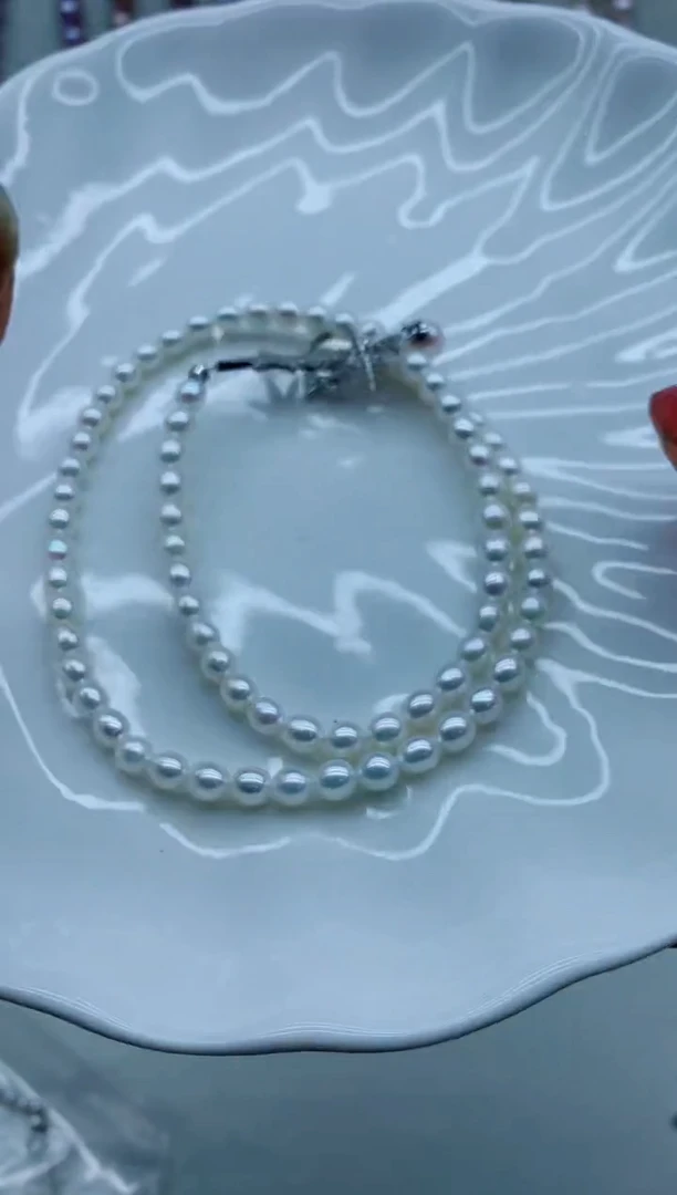 淡水珍珠未镶嵌颈饰淡水珍珠项链多样性发其一