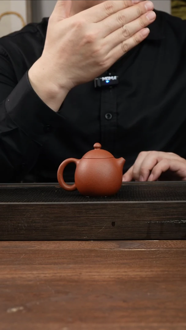 茶杯紫砂别***了红清水小龙蛋      100CC