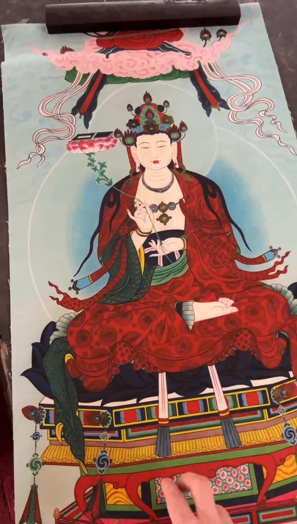 装裱画净界藏传净界藏传124