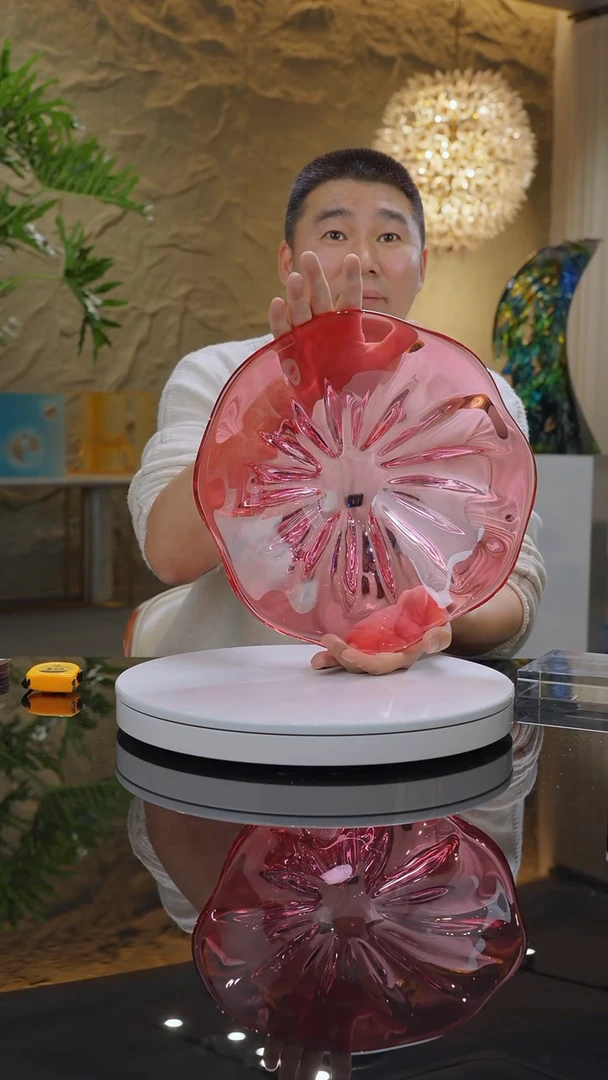 【闪购商品】摆件福利金红果盘