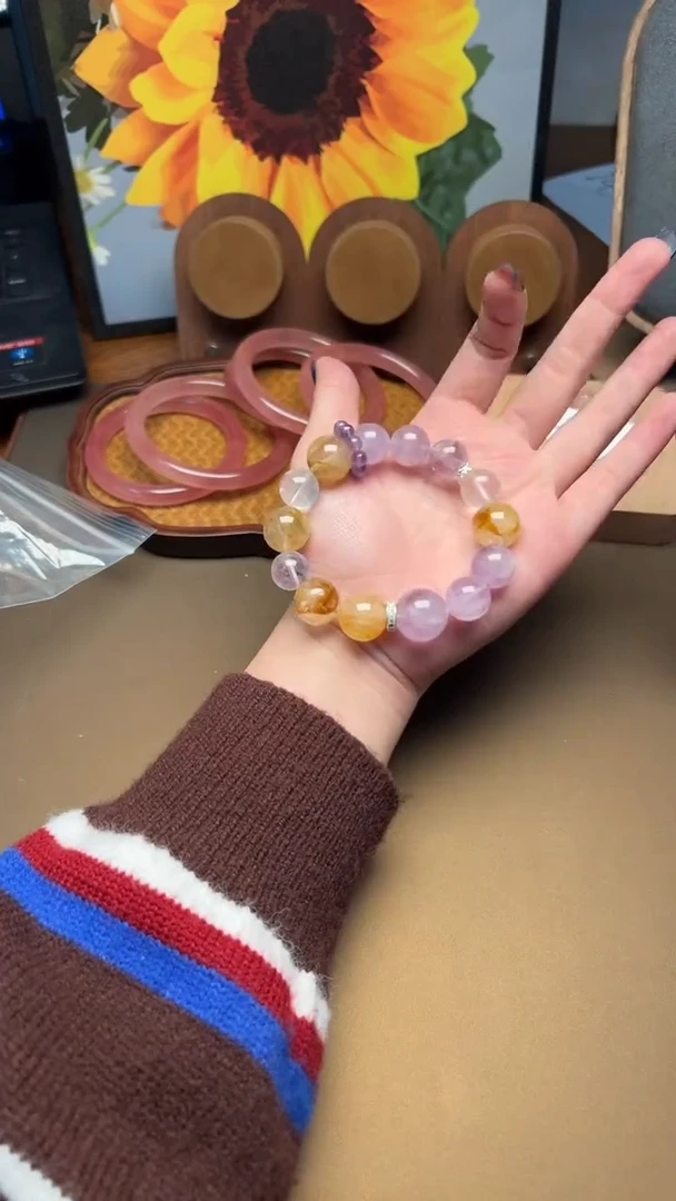 未镶嵌手串水晶1