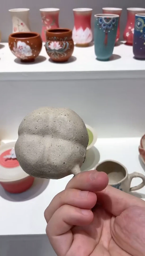 【闪购商品】紫砂茶壶青花手把杯
