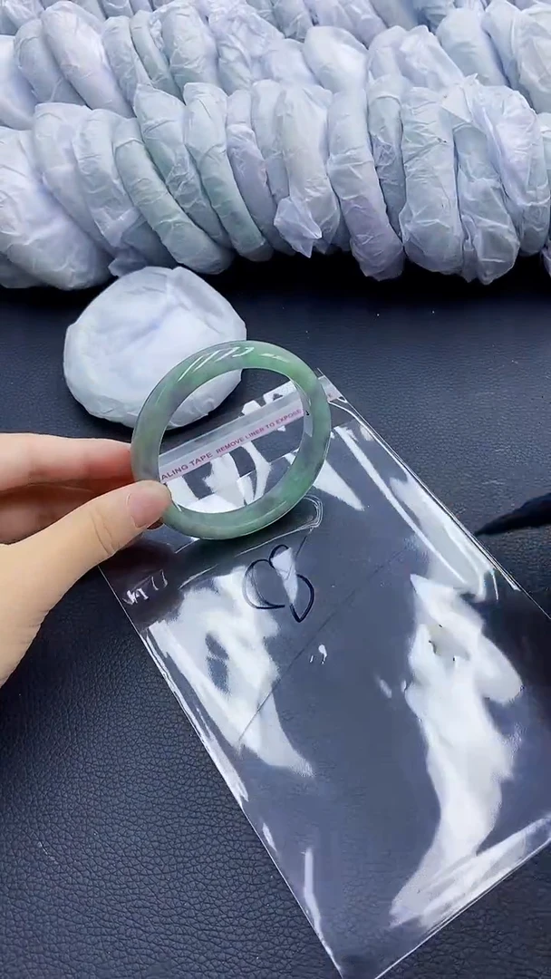 高冰透美人手镯 所见即所得21