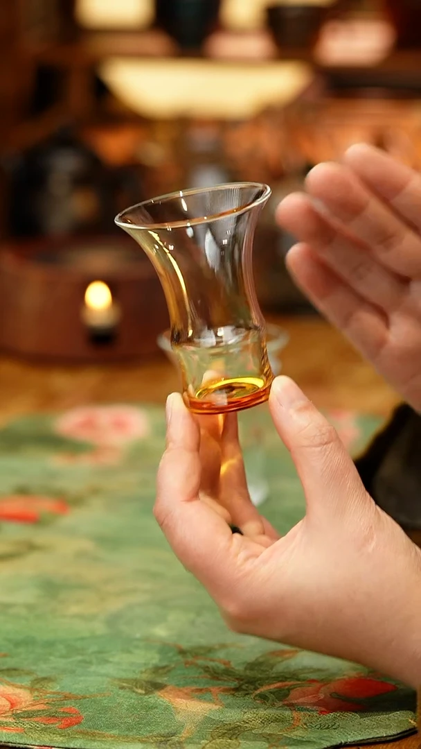 【闪购商品】禾器/晶彩君悦单杯/琥珀