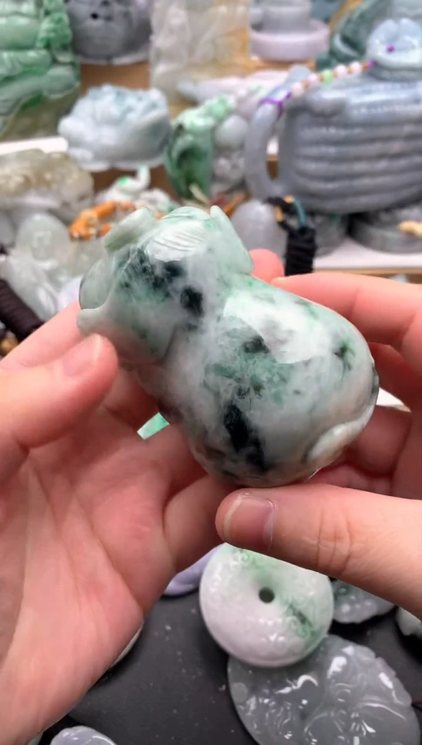 吊坠(不含链)未镶嵌翡翠1