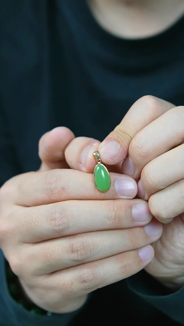 【闪购商品】和田玉颈饰银S925镶嵌项链新春福利价/GG/1