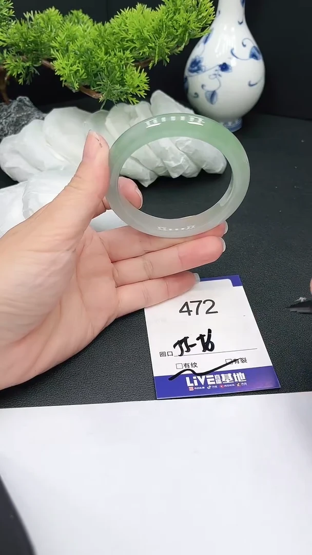 未镶嵌手镯翡翠472