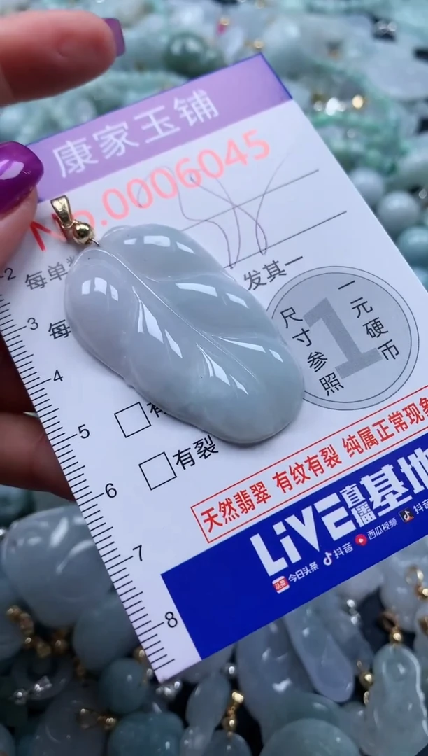 颈饰未镶嵌翡翠6045