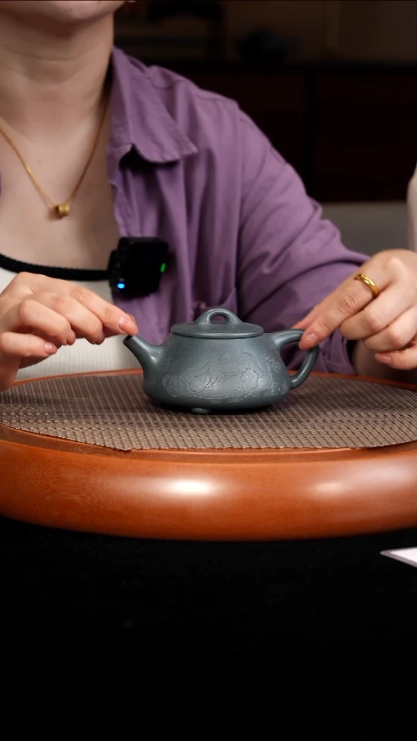 茶壶紫砂【F065】石瓢宜兴紫砂JLY
