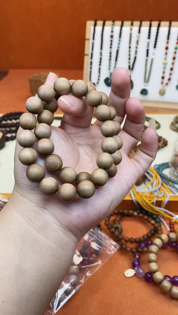 檀香木手串/手链12老山单圈选一