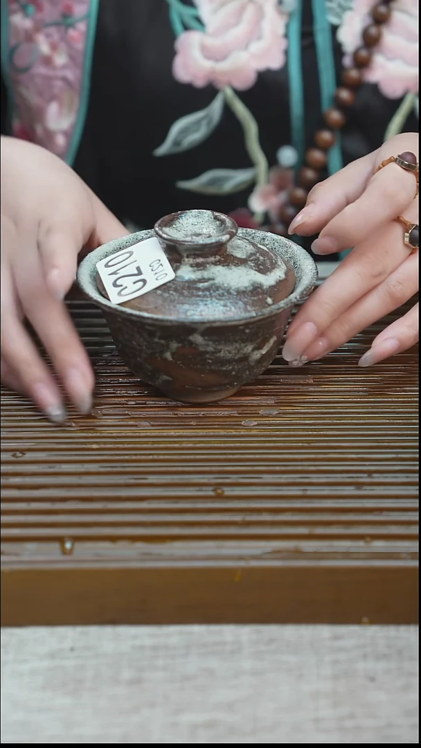 纯手工粗陶茶具每一只不一样