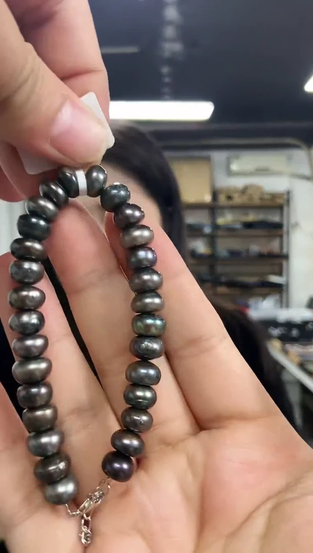 【闪购商品】海水珍珠手链未镶嵌多样性发其一，颜色微差