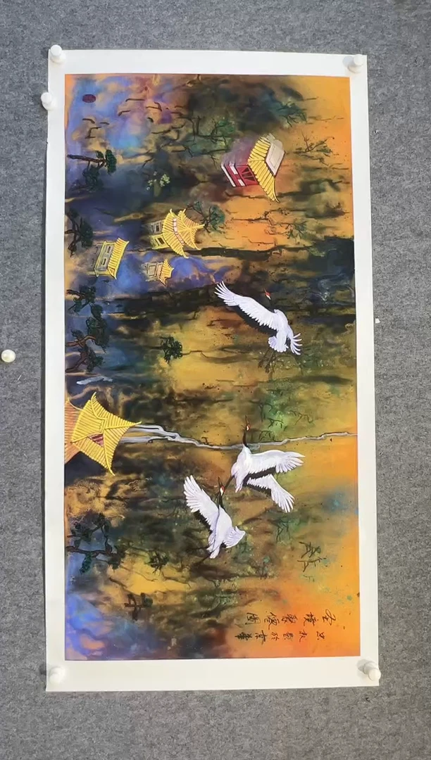 国画王忠权-8平尺-国画作品-yz