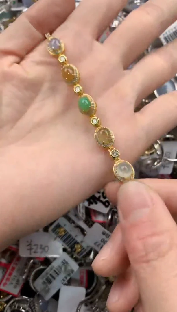 银S925镶嵌戒指翡翠9999-----4