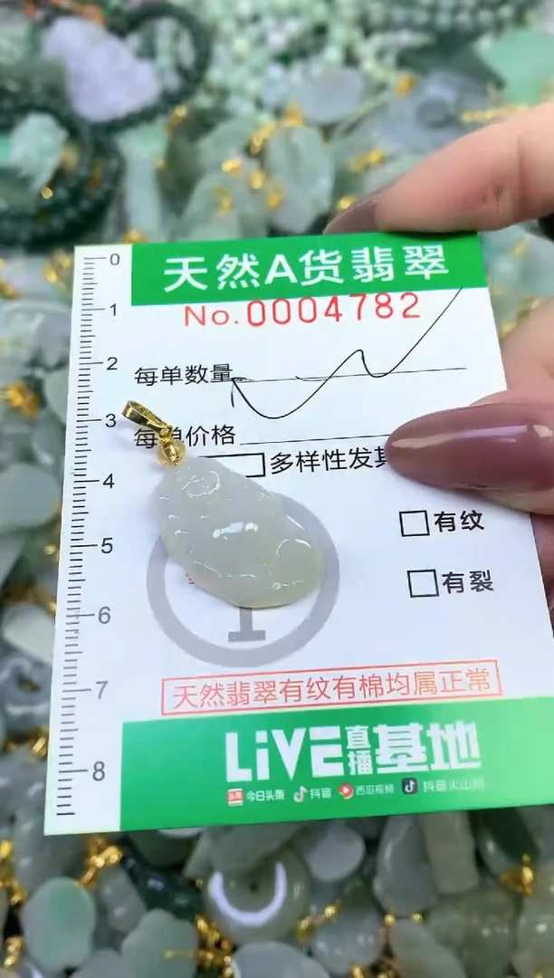 颈饰未镶嵌翡翠纯天然缅甸A货翡翠
