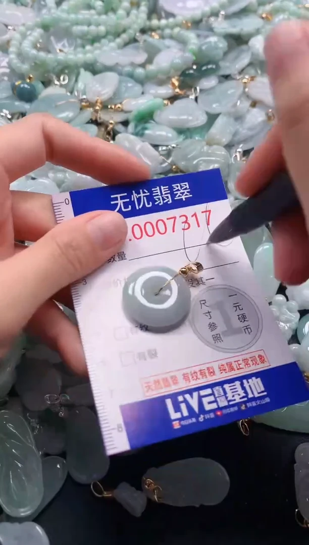 颈饰未镶嵌翡翠7317