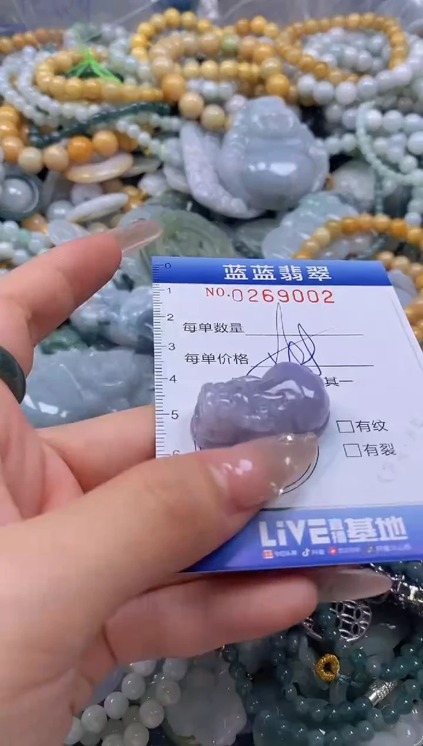 翡翠未镶嵌颈饰闪购0269002多样性发其一