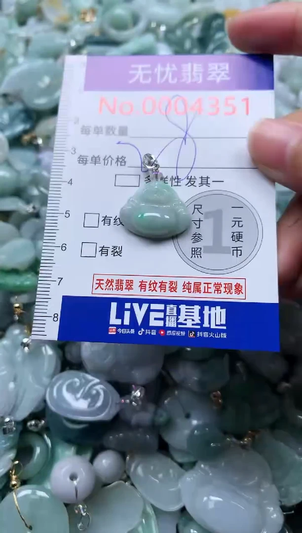 颈饰未镶嵌翡翠4351