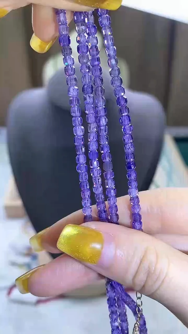 【闪购商品】坦桑石颈饰银S925镶嵌诗宁甄选珠宝SYZB08