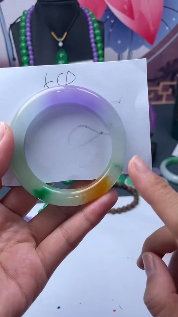 非金属仿水晶手镯