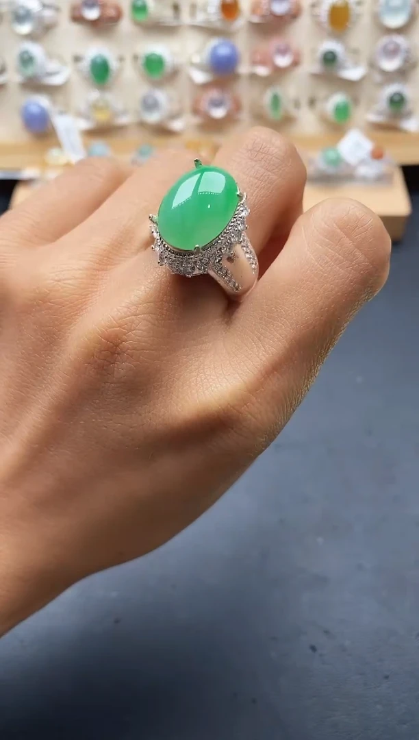 未镶嵌戒指翡翠缅甸天然A货翡翠1 9-1