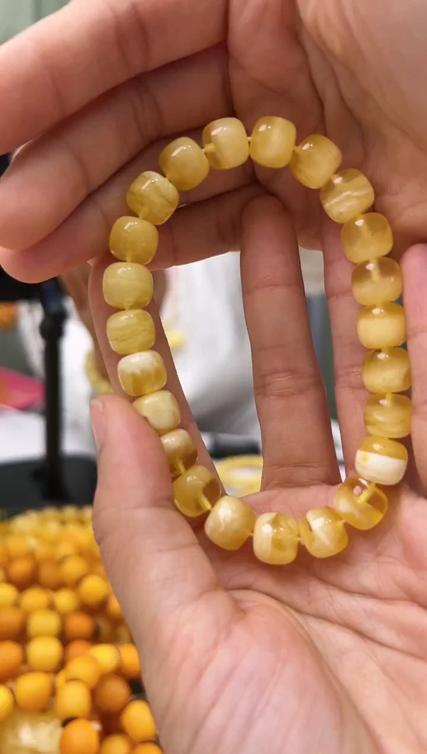 【闪购商品】琥珀手串未镶嵌蜜蜡吊坠