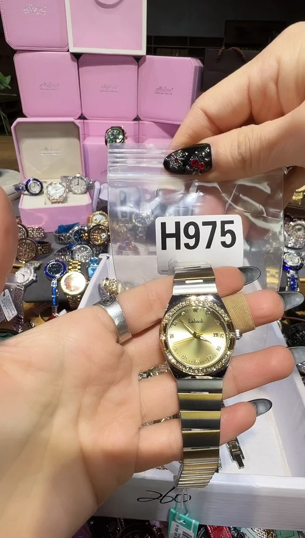 石英机芯不锈钢不锈钢直播定闪专用