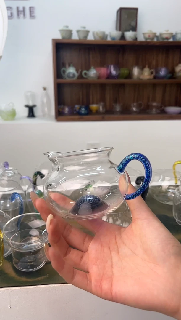 底朱蓝金公道杯111