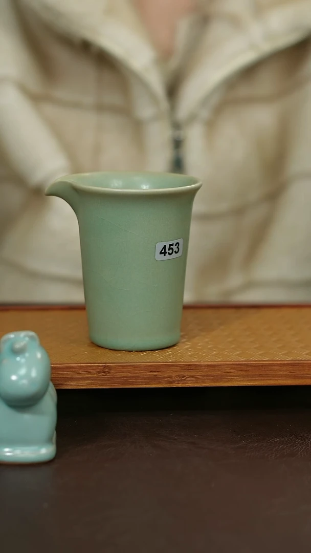 摆件瓷453原矿原釉汝宋汝瓷